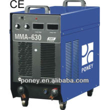 Matériau d&#39;acier homologué portable igbt mma 630 ampères soudeur / machine industrielle / machine à souder portable à bas prix / pour soudure